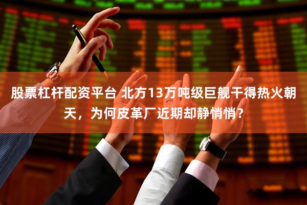 股票杠杆配资平台 北方13万吨级巨舰干得热火朝天，为何皮革厂近期却静悄悄？